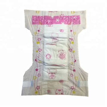 PE style soft economic baby diaper baby nappy